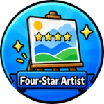 Four-Star Artist in Paint to Get Rich π¨